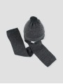Gorro bufanda con pompón