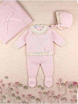 Ladera baby girl first outfit