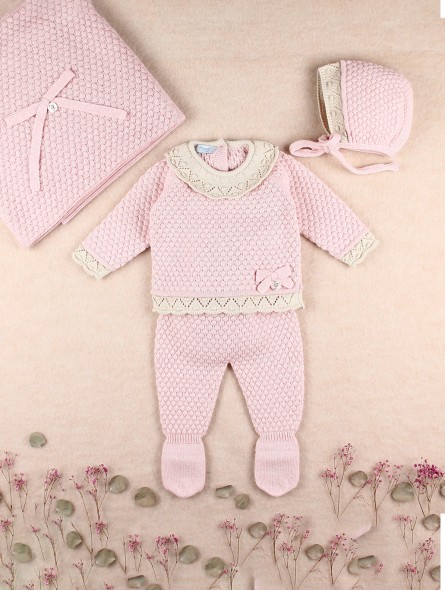 Ladera baby girl first outfit