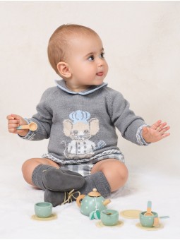Los Fogones baby boy set