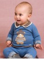 La Montaña baby outfit knit set 