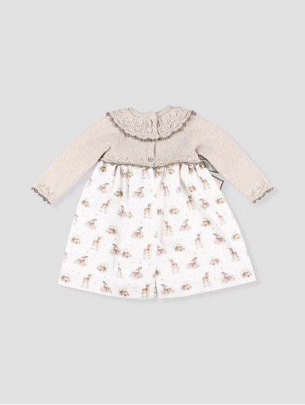 La montaña baby girl dress