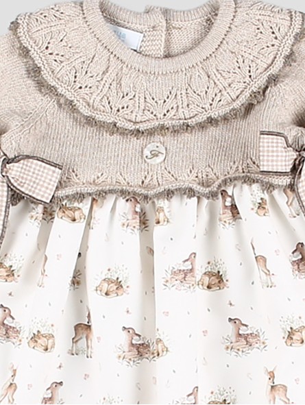 La montaña baby girl dress