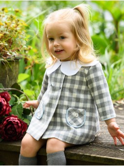 Los Fogones baby girl dress