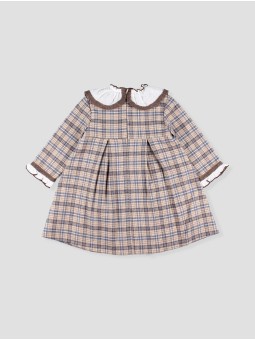 Vestido quadros A Cabaña