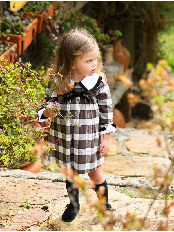 Chocolate girl dress