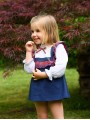 Galletas de Jengibre baby dress with bloomer