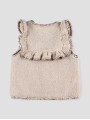 Shearling vest