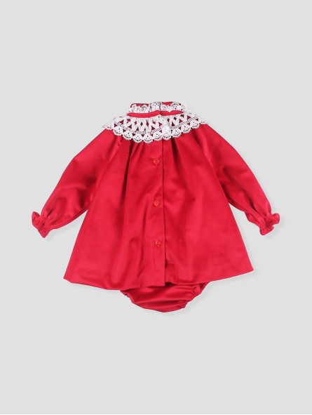 Aurora Boreal baby girl with bloomer