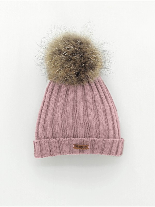 Gorro pompón cabelo