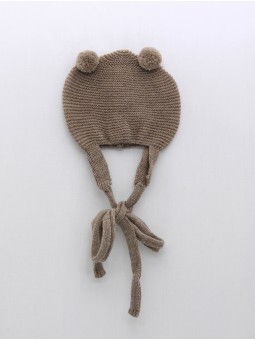 Unisex knit hat for babies