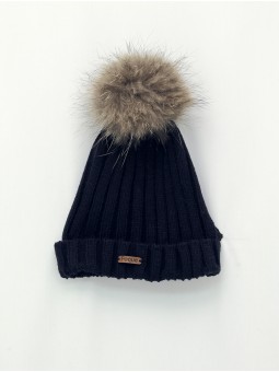 Gorro pompón cabelo