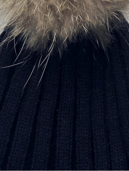 Gorro pompón cabelo