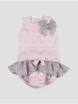 Dulces knit and bloomer set