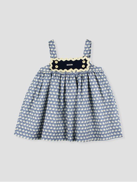 Vestido estampado Mar