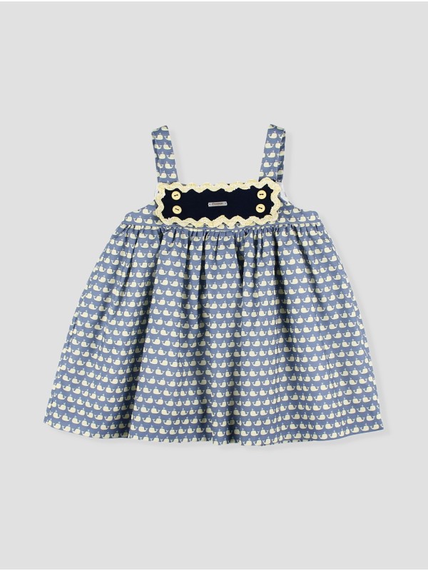 Vestido estampado Mar