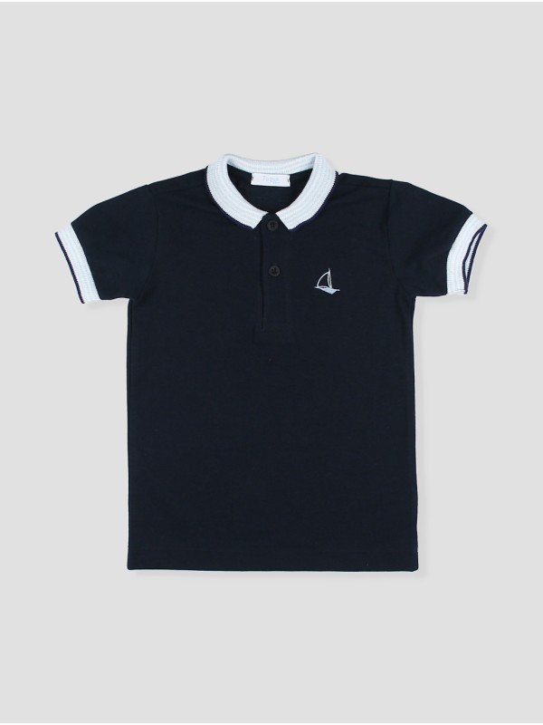 Boys piqué polo