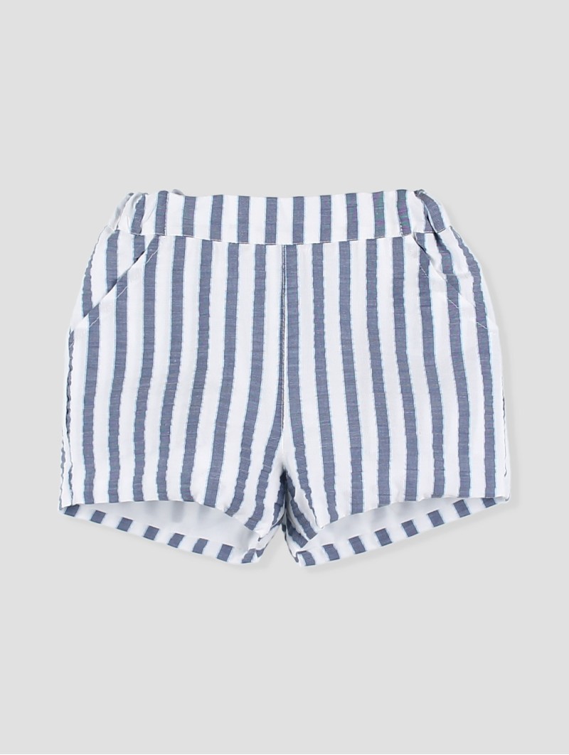 Calça curto listras