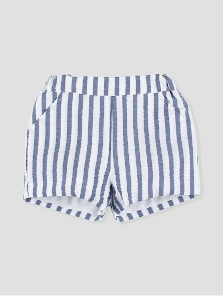 Pantalón corto rayas