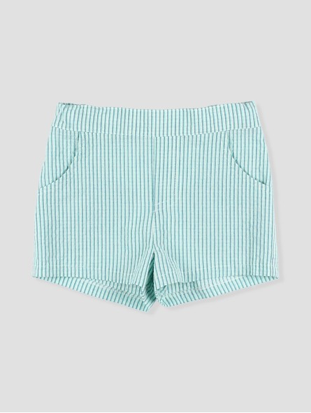 Playa striped green shorts