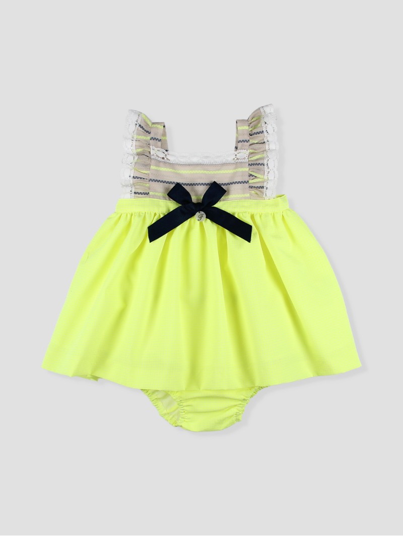 Safari baby girl dress