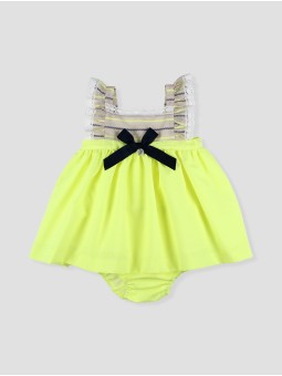 Safari baby girl dress