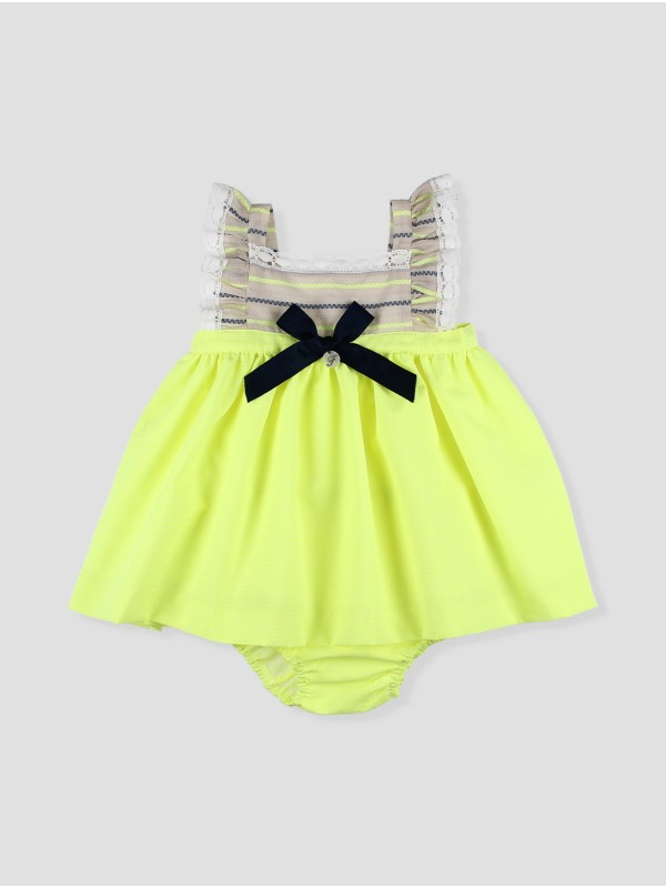 Safari baby girl dress