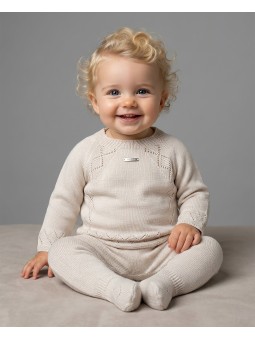 Baby first outfit sweater set