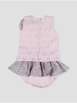 Dulces knit and bloomer set
