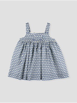 Vestido estampado Mar