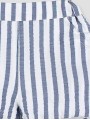 Boys seersucker striped shorts