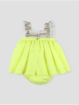 Safari baby girl dress