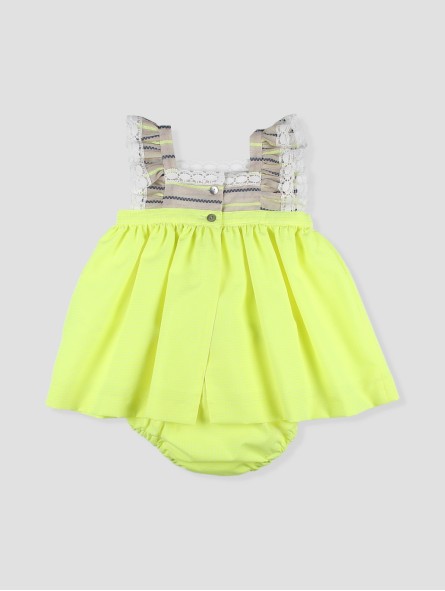 Safari baby girl dress