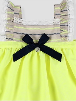 Safari baby girl dress