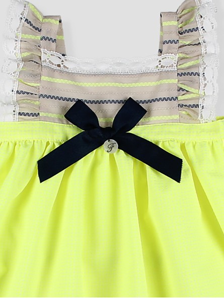 Safari baby girl dress