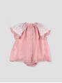 Cristal baby dress with bloomers
