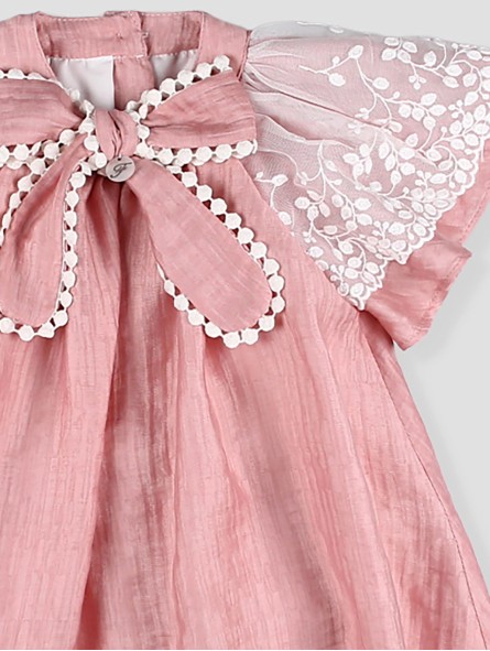 Cristal baby dress with bloomers