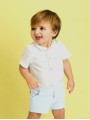 Baby boy shirt and short set