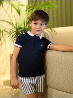 Boys piqué polo