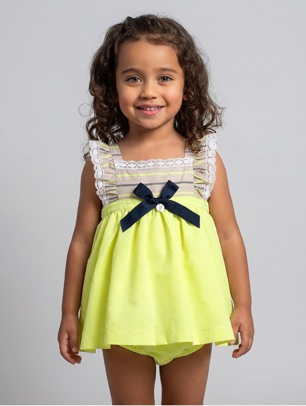 Safari baby girl dress