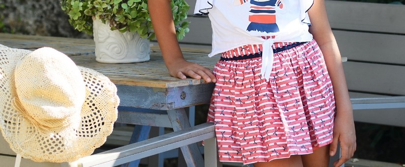 Calças e saias para menina
